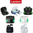 Беспроводные наушники Lenovo GM1, GM2, GM3, GM5, GM6, Bluetooth 5,0, TWS наушники-вкладыши, игровая гарнитура с микрофоном, наушники для спорта с шумоподавлением
