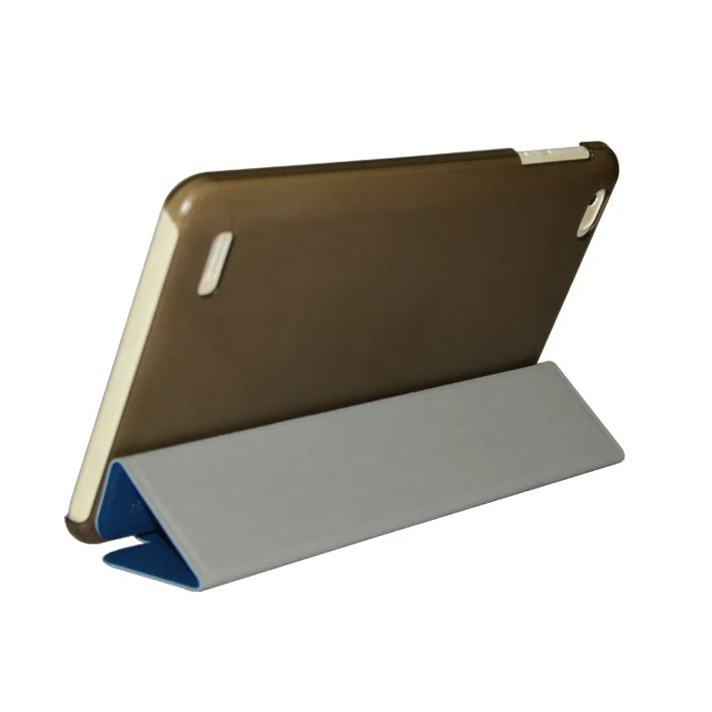 

Ultra thin Case For Teclast P80 Tri-Fold Stand Cover For Teclast P80H New / P80X 8.0 inch Tablet Protective Cover + Gift