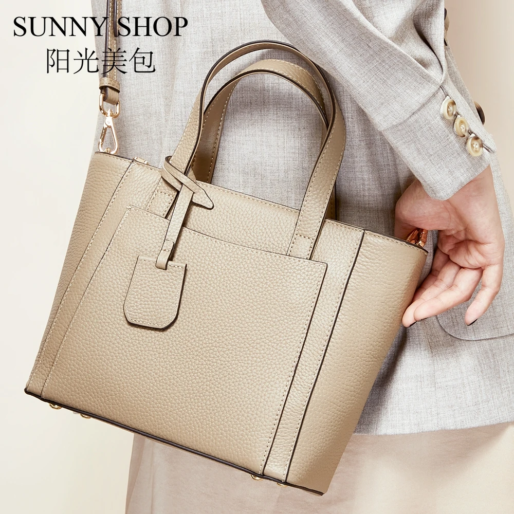 Женская сумка из натуральной кожи SUNNY SHOP роскошная дизайнерская на плечо
