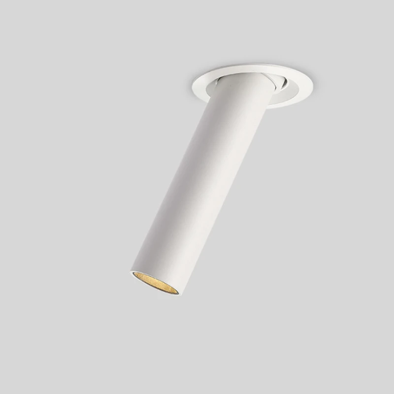 white lamp 3 Вт 7 Вт 12 Вт Светодиодный светильник, рассеянный светильник, вращающийся на 350 градусов, повседневный светильник, лампа для прохода, крыльца, гостиной, торгового центра, отеля, лофт - Испускаемый цвет: white lamp