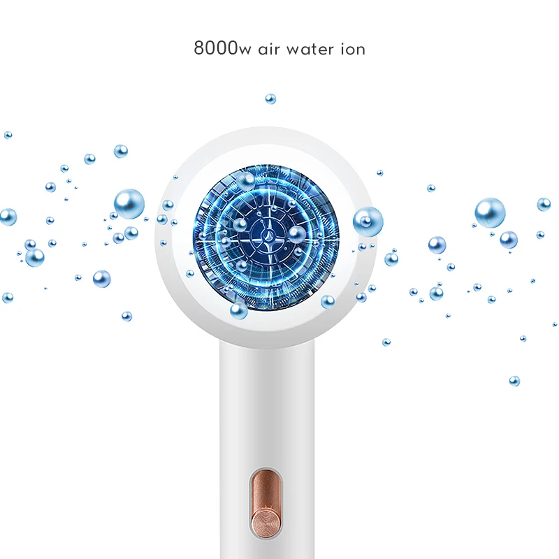 

Professional Mini Hair Dryer Electric Blow Dryer Salon Blowdryer Anion Air Water Ion Hot and Cold Wind Hair Drying Tools