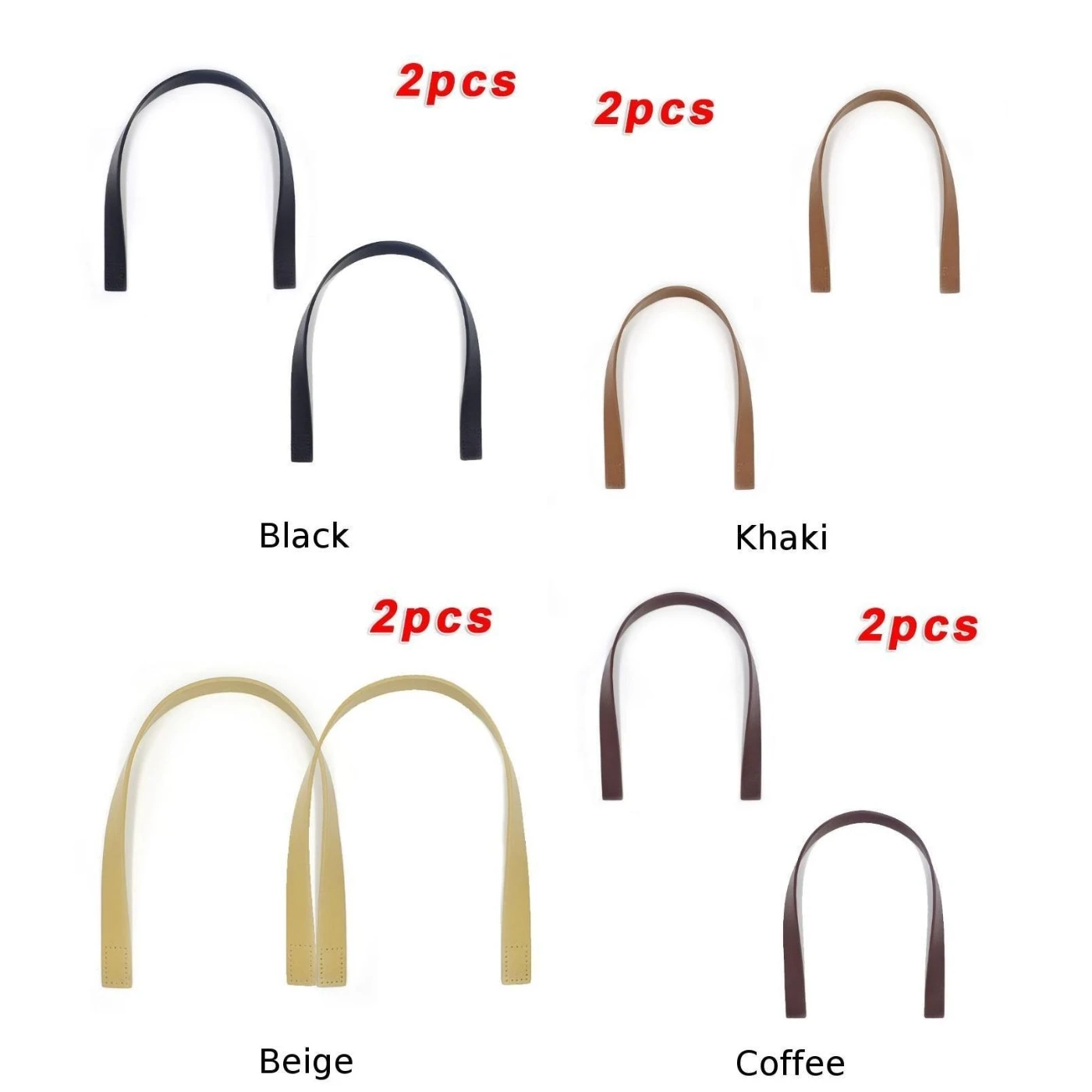 PU искусственная кожа сумка с ручкой ремешок для DIY сумки ремесла Tote кошелек