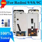Оригинальный ЖК-дисплей для Redmi 9 9A 9C, экран, сенсорная панель, дигитайзер в сборе, замена с рамкой для Redmi 9 LCD s, Запасная часть