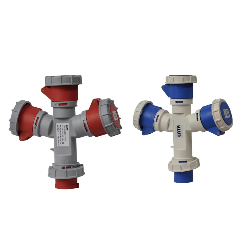 Промышленная вилка и розетка 16 А 3 полюса 4 ip67 вход 1 штекер выхода