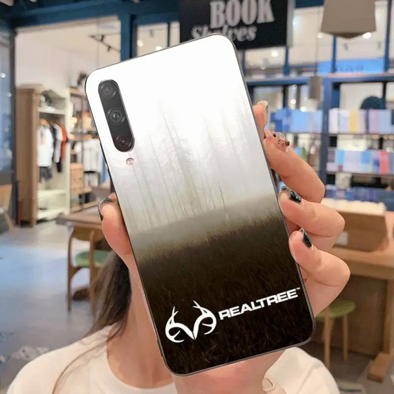 CUTEWANAN Американский Камуфляжный Бренд REALTREE Мягкий силиконовый чехол для телефона