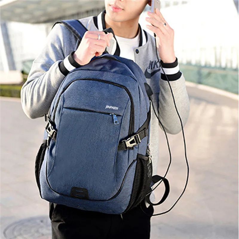 Adputent рюкзак с защитой от кражи Usb бизнес рюкзак большой емкости для мужчин и женщин школьная сумка дорожная сумка студенческая сумка