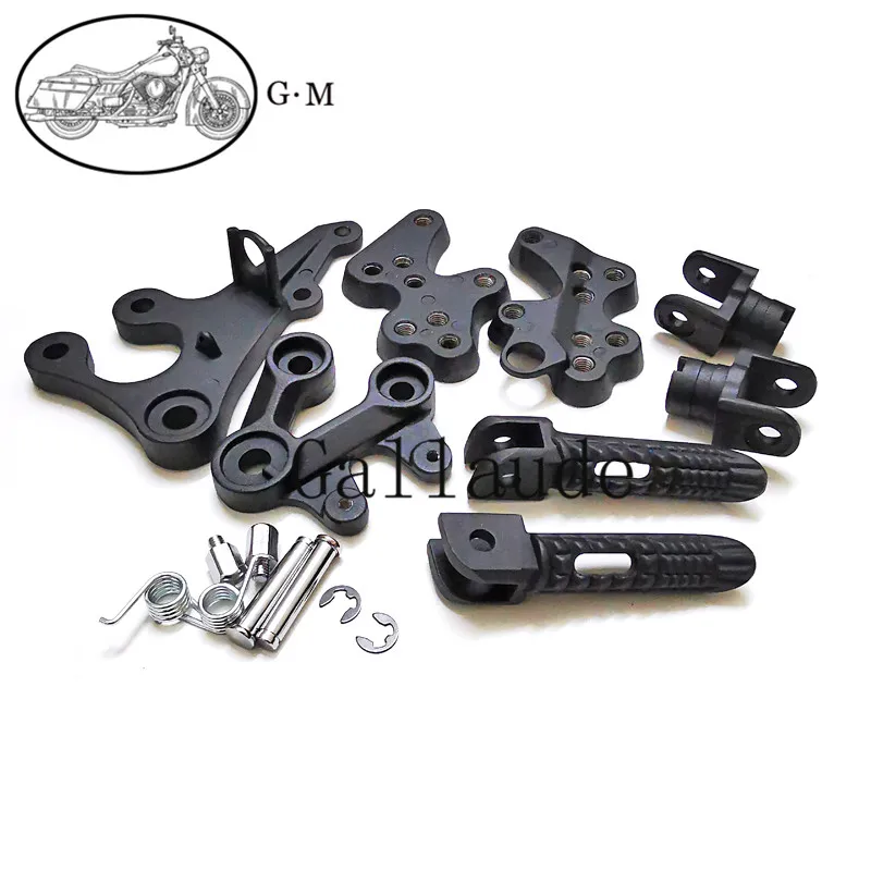 Передняя Подножка для мотоцикла комплект подножек Suzuki GSXR1000 GSXR 1000 2005 2006 2007 2008
