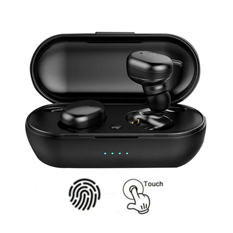 

TWS Bluetooth 5.0 Earphones Stereo Wireless Headphone 9D Stereo Sports Waterproof Earbuds Headsets Microphone with Charging Box