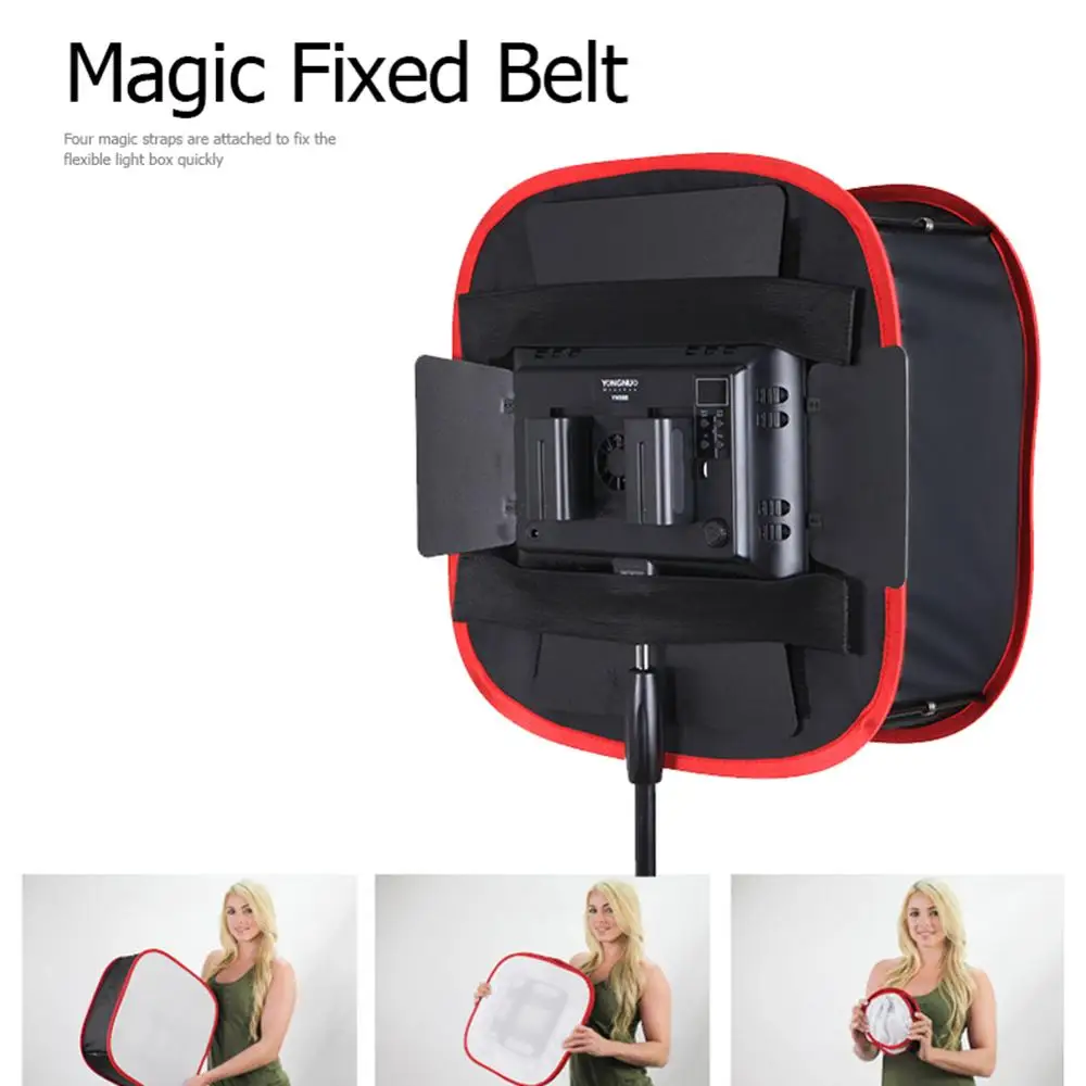 

Portable Round Softbox Folding Collapsible Flash Light Diffuser Photography Studio Lighting Modifier For Camera LED Light Panel