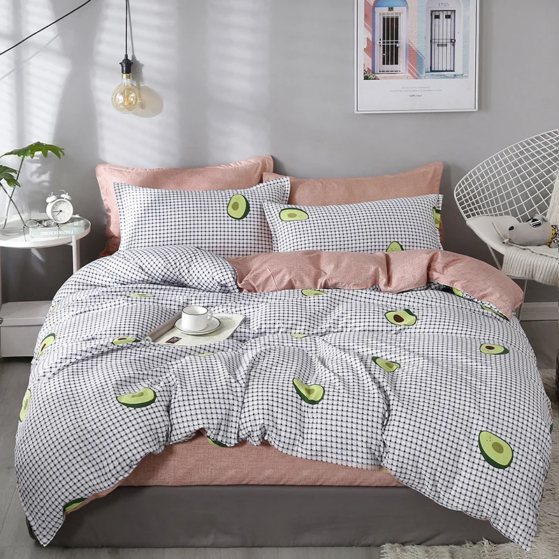 Комплект постельного белья denisroom мягкое и удобное постельное белье розовый