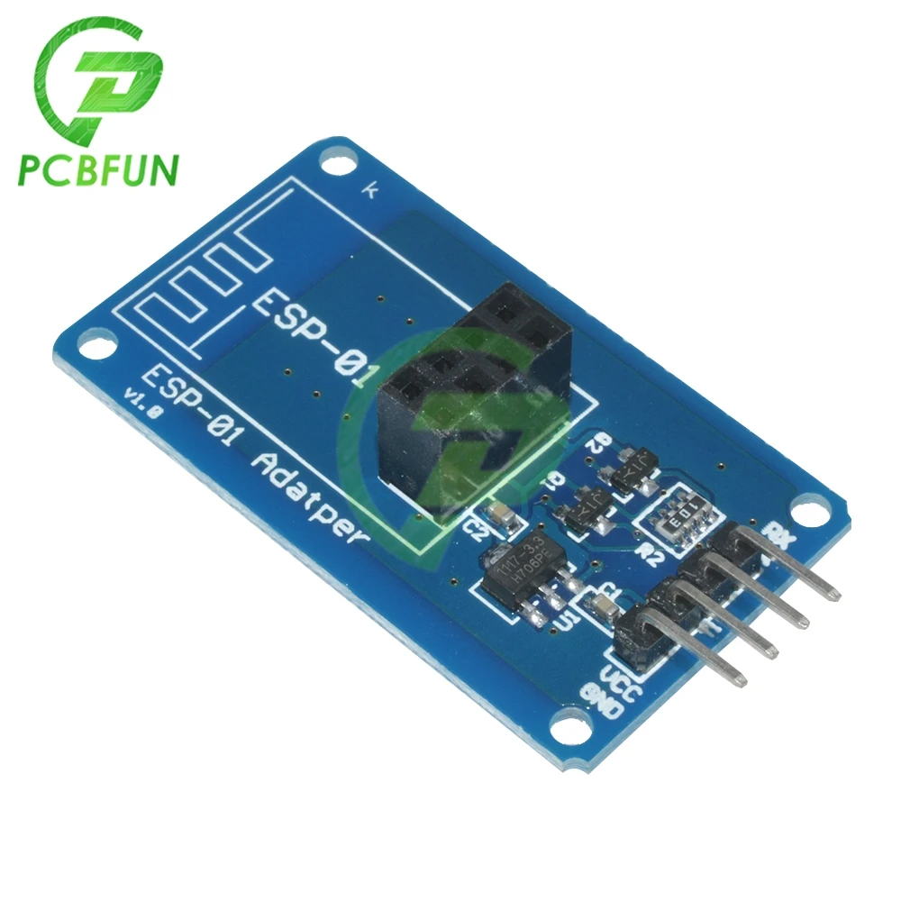 Модуль беспроводного последовательного адаптера Wi-Fi ESP8266 ESP-01 3 В 5 выключатель