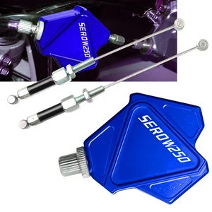 CNC Stunt Clutch Lever Easy Pull Cable System For YAMAHA SEROW250 SEROW 250 1986-2015 2007 2008 2009 2010 2011 2012 2013 2014