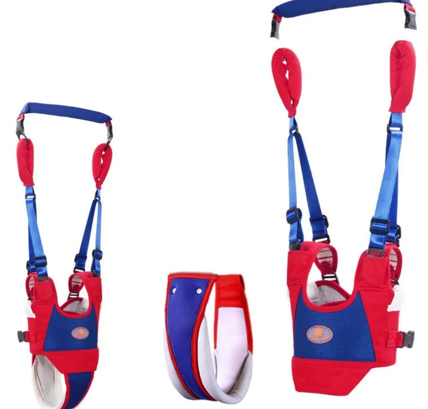 Blue and Red Топ, детский ремень, Детская безопасность, поводок, детские ходунки, Детские поводки, поводок, рюкзак для детей, трость, слинг, ходьба, помощник - Цвет: Blue and Red