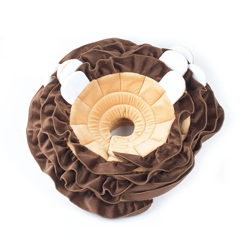 Ошейник для собак и кошек медицинский защитный ошейник в форме льва заживления