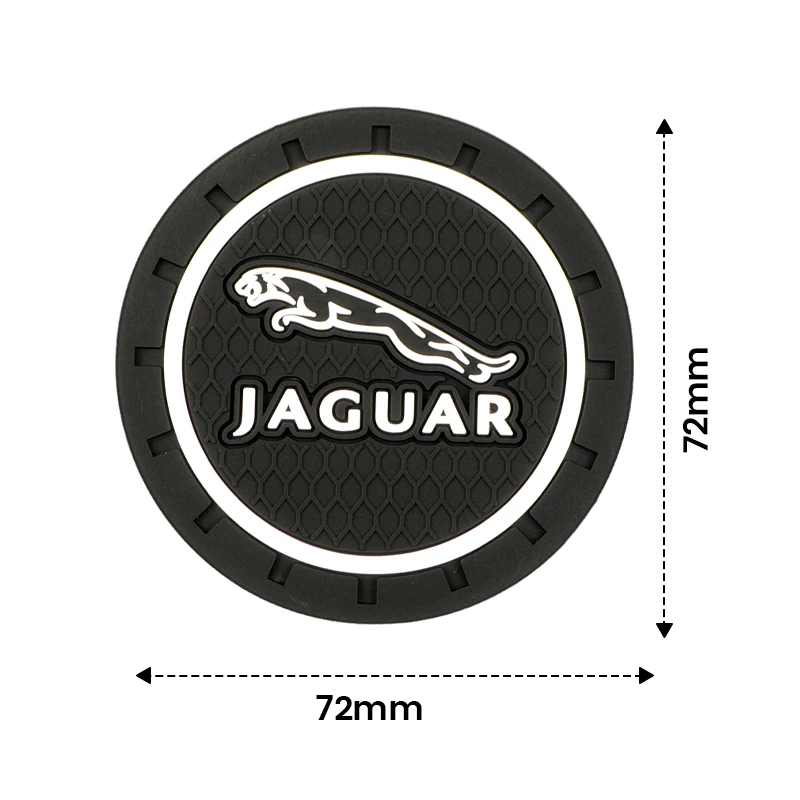 Автомобильный Стайлинг подставка под горку нескользящая стакану коврик для Jaguar