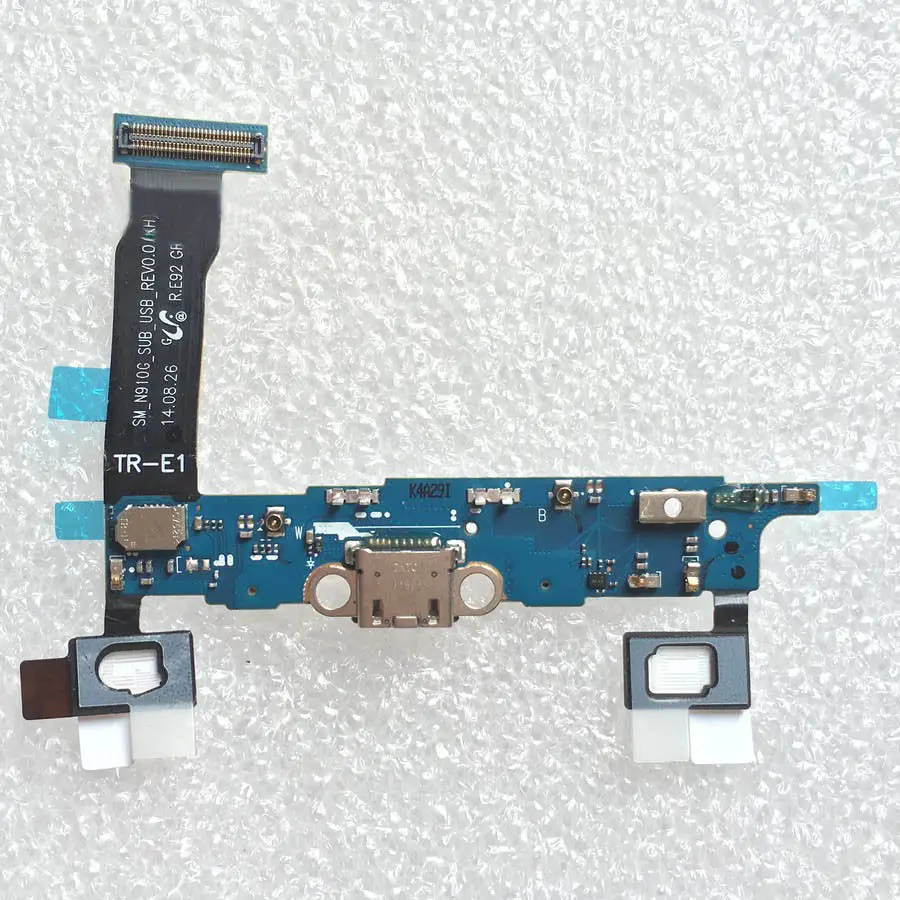 Запасная часть для samsung Galaxy Note 4 SM-N910F N910G N910A N910T N910V N910P N910R4 зарядный порт разъем гибкий кабель
