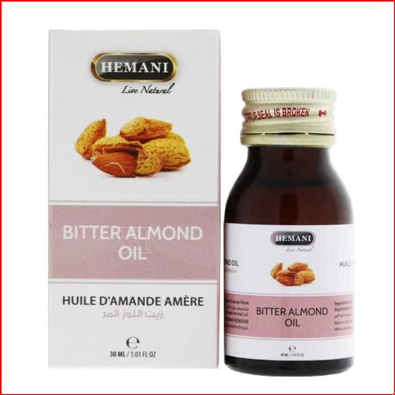 Масло горького Миндаля Хемани (Bitter Almond Oil Hemani) 30 мл. |