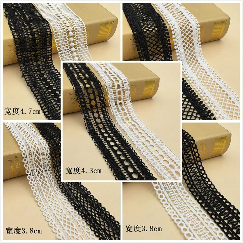 Молочный шелк Водорастворимая Вышивка Кружева компьютерная вышивка кружева