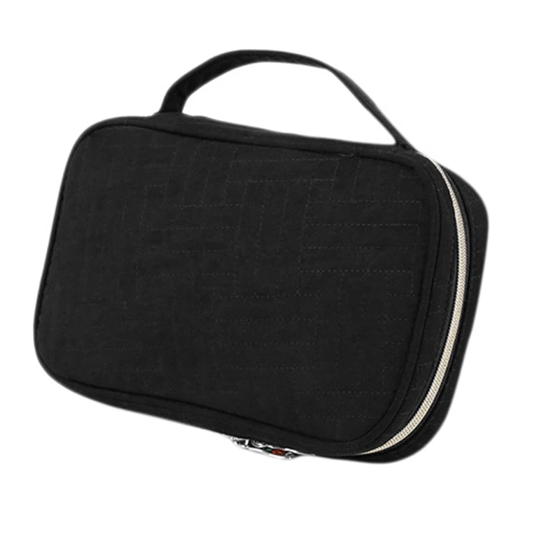

Jewelry Organizer Case Travel Jewelry Storage Bag for Necklace Earrings Rings Bracelet Portable Zipper Wash Storage Bag
