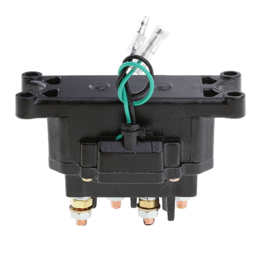 12 В соленоидное реле контактор лебедка клавишный переключатель большой палец