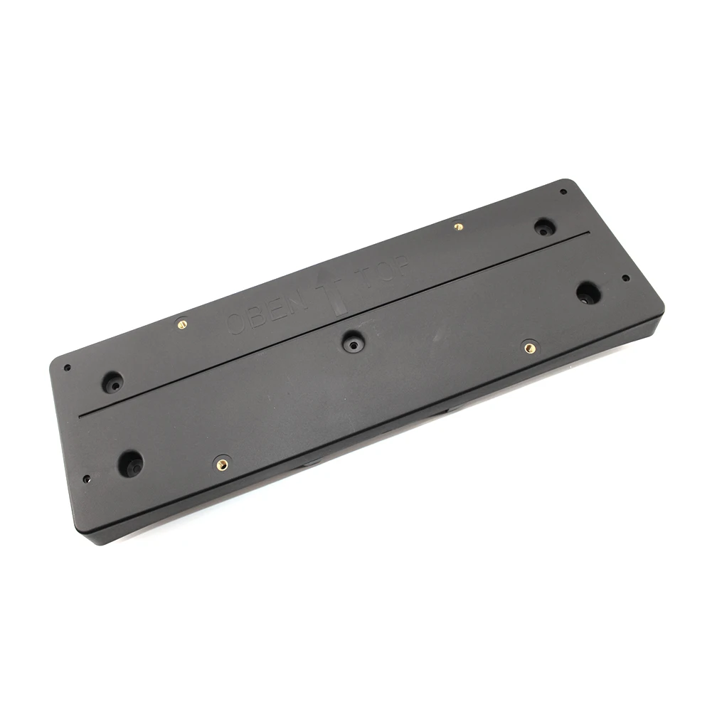 Черный Автомобильный передний номерной знак базовый кронштейн держатель