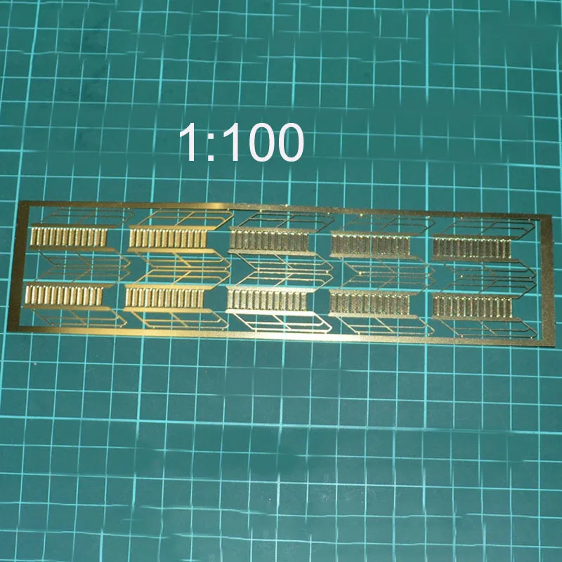 1 комплект RC моделирование лодка DIY аксессуары травление латуни 1:100 склонная