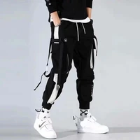 men cargo pants 2021 streetwear harajuku fashion clothing jogger japanese korean stylish running male trousers hip hop sweatpant