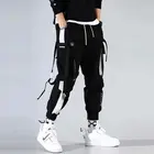Брюки-карго мужские в стиле Харадзюку, модная уличная одежда, Джоггеры в японском и корейском стиле, стильные спортивные штаны для бега в стиле хип-хоп, 2021