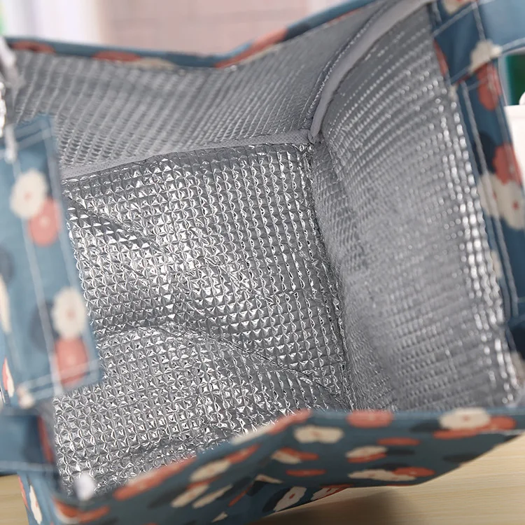 

Food Picnic Cooler Box Bag Cartoon Cute Lunch Bags For Women Kids Thermal Insulation Storage Tote Bag Women Handbag
