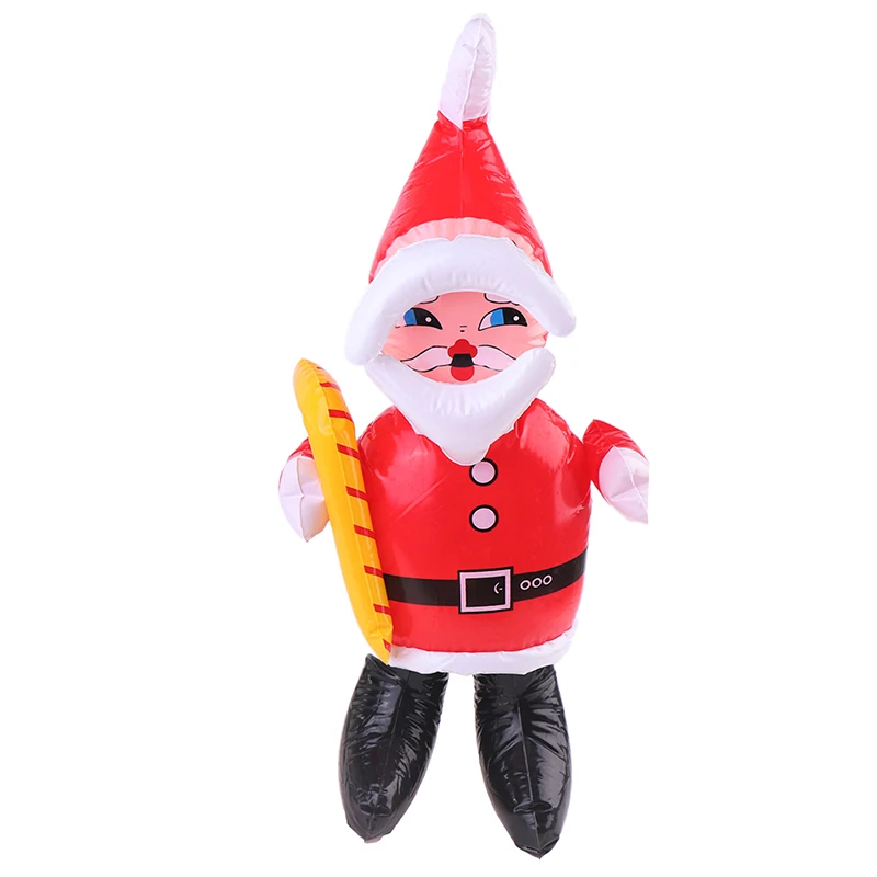 

77/87/110 см Рождественская атмосфера, надувной Санта-Клаус, садовые игрушки, рождественские украшения для вечеринки, игрушка