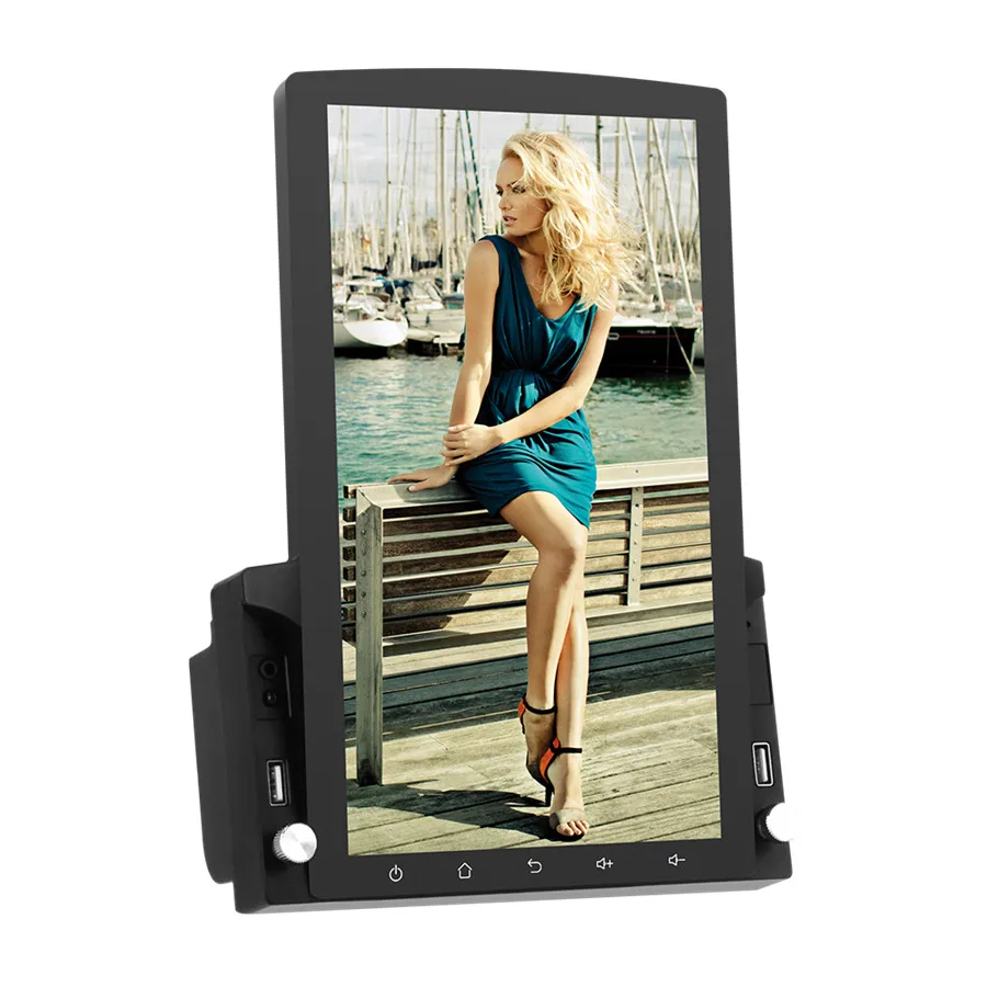 Автомагнитола 2 DIN HD 9 7 дюйма Android 10 0 вертикальный экран 1 Гб + 16 ГБ GPS Wi-Fi