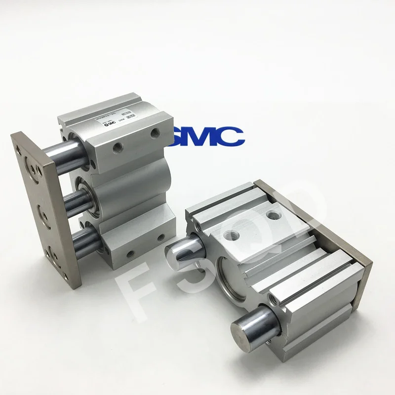 MGQM32-10/25 MGQM32-50 MGQM32-75 MGQM32-100/125/150 MGQM25TN-75 SMC Компактный цилиндр пневматические