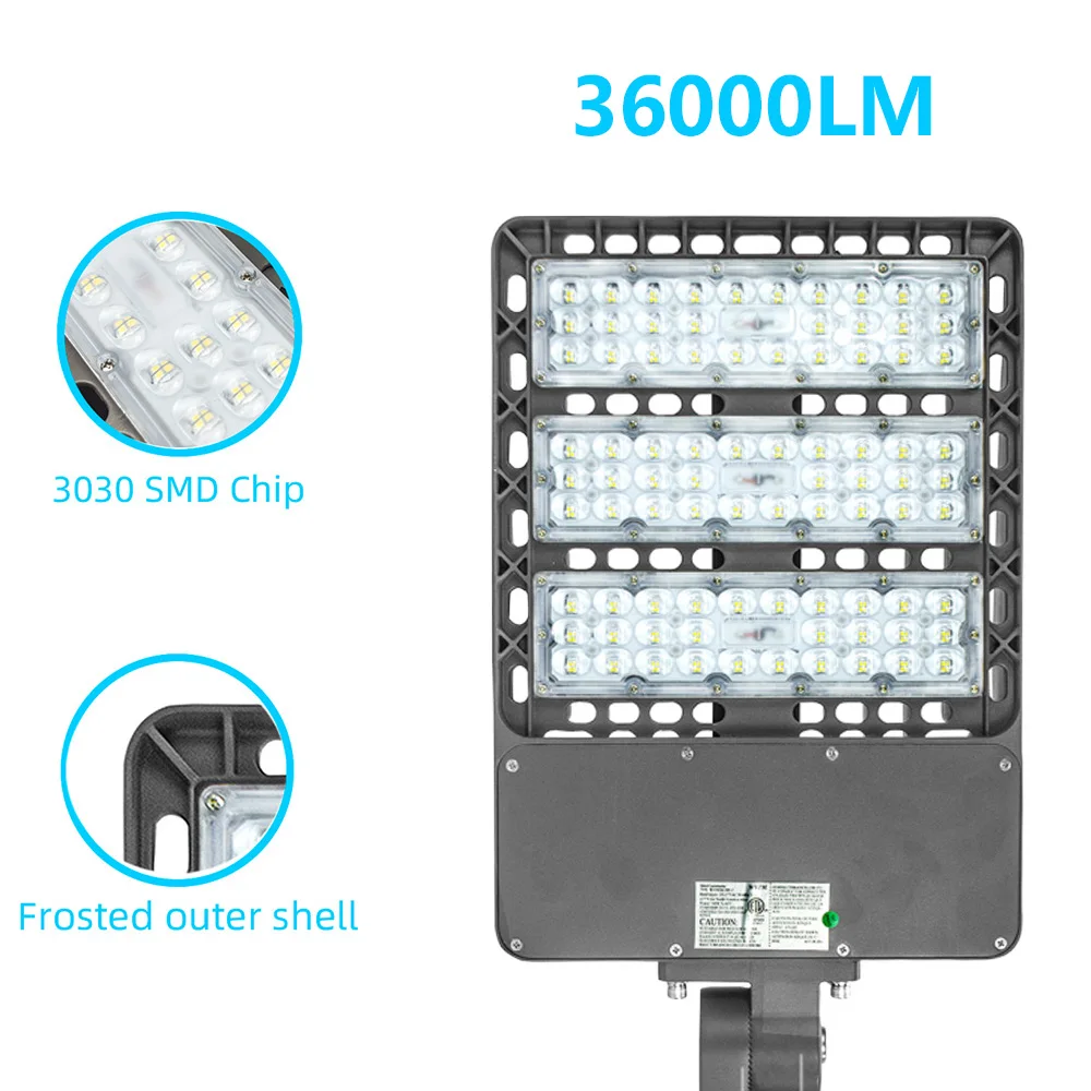 В упаковке 2 шт. светодиодный уличный светильник 18000lm 300W парковки