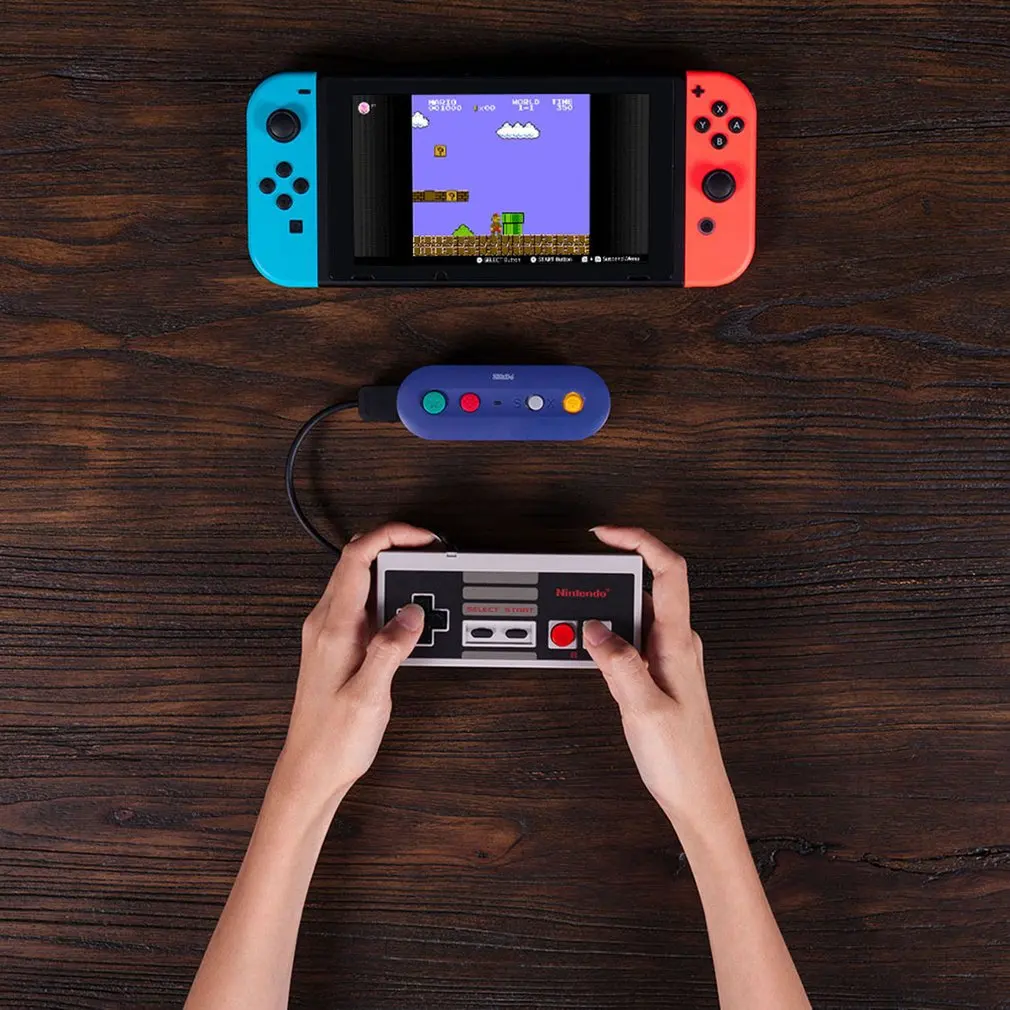 Беспроводной адаптер Bluetooth 8bitdo GBros для NES SNES классический геймпад Nintendo Switch |