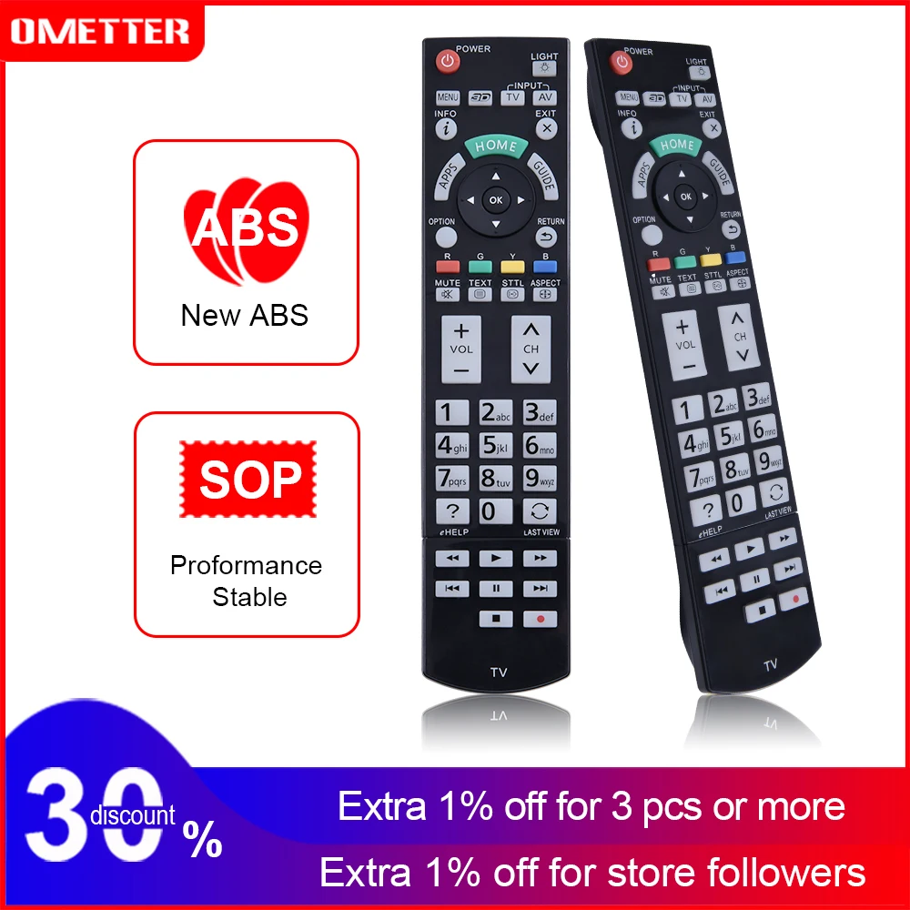 

New N2QAYB000936 N2QAYB000746 for PANASONIC TV remote control for TH58AX800A TH60AS800A TH65AX800A Fernbedienung