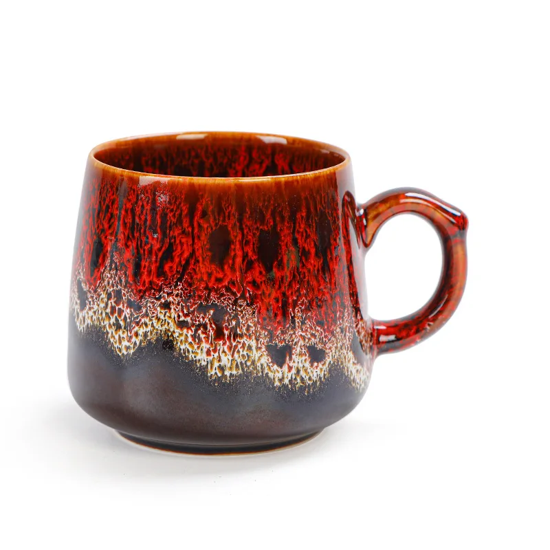 

Handmade Ceramic Mug Coffee Cup Creative Large-Capacity Water Cup Couple Coffee Mug Gift