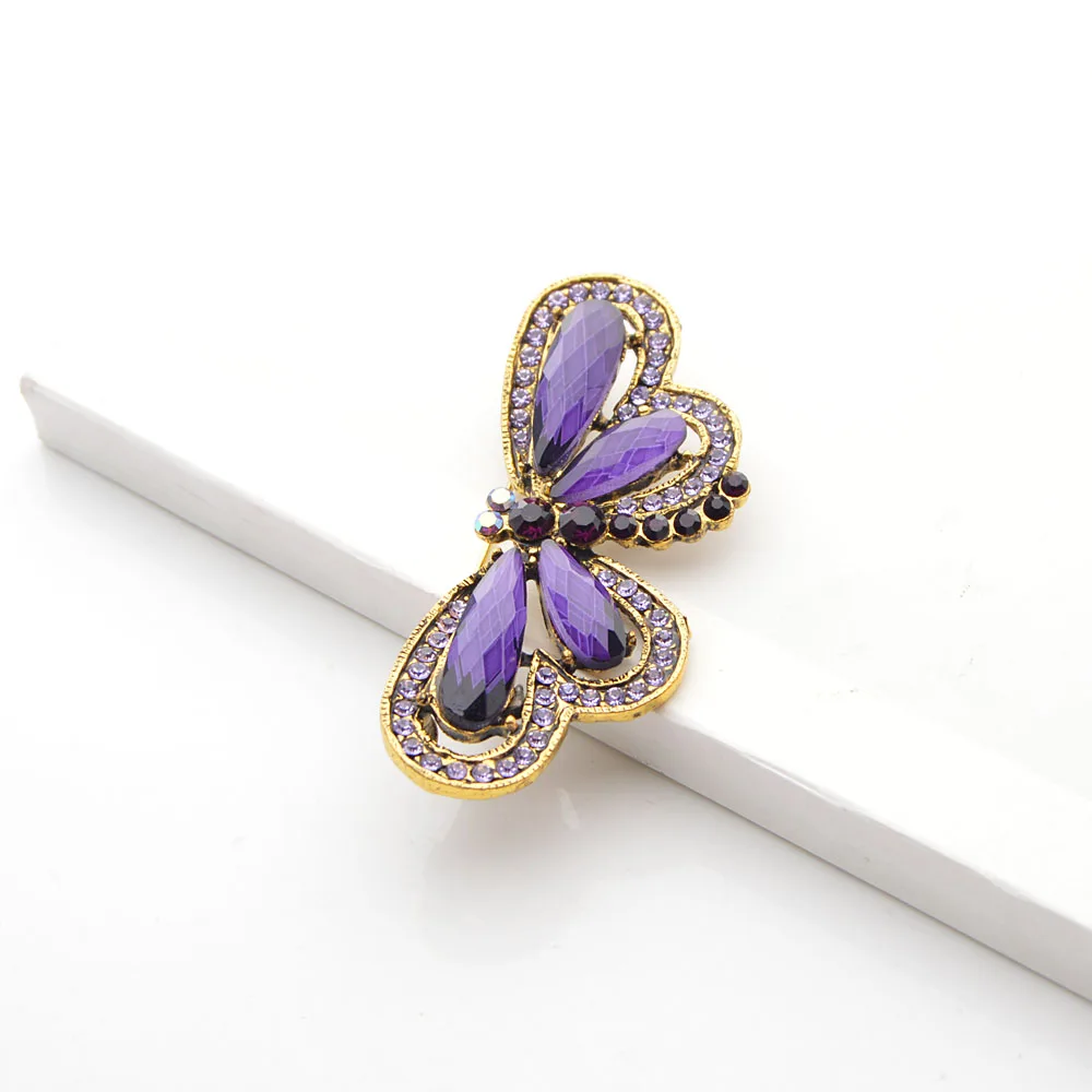 

Young Tulip Opal and Rhinestone Dragonfly shape Brooches for Women Cute Insect Brooch Pins Dress corsage Jewelry New Arrival pin