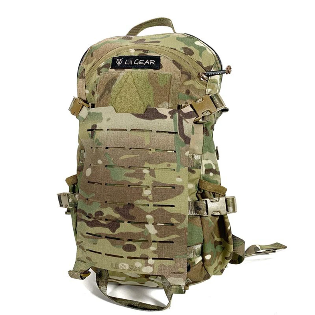 

Lii Gear Laser Cutting Kangaroo Pocket Tactical Pouch Tactics Accessories - Multicam RG /MC /BK (Limited Edition)