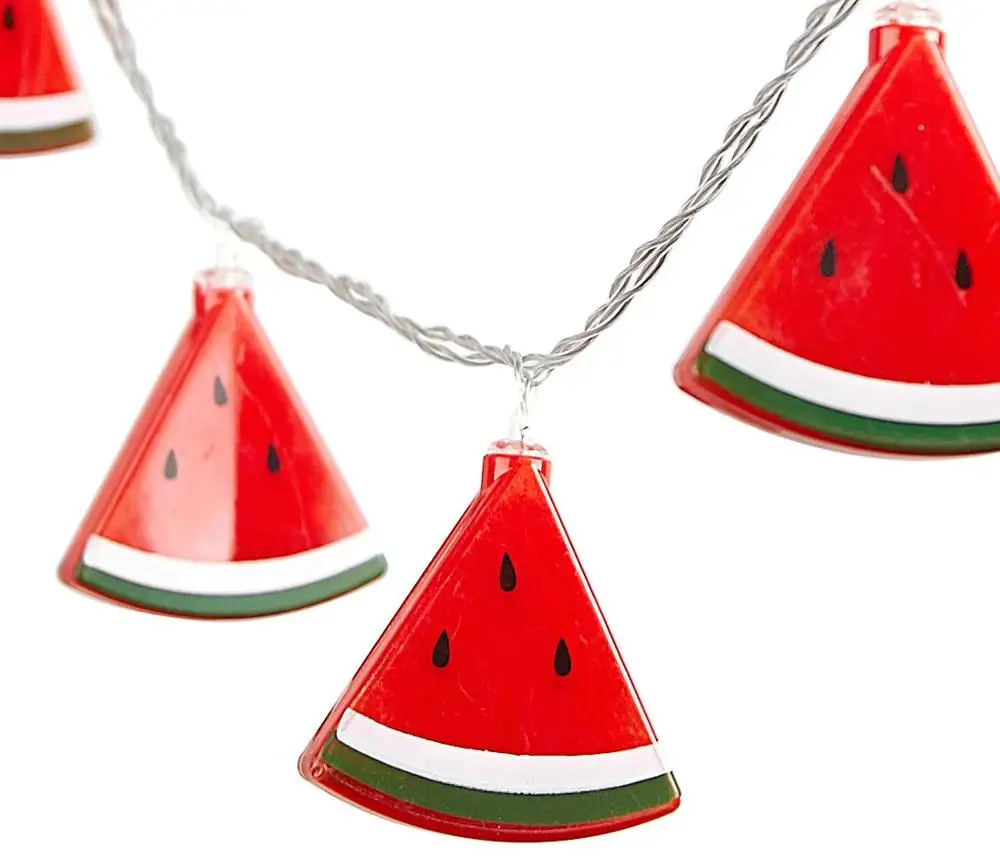 Гирлянды на батарейках 10/20 светодиодных огней Арбузные формы восхитительный