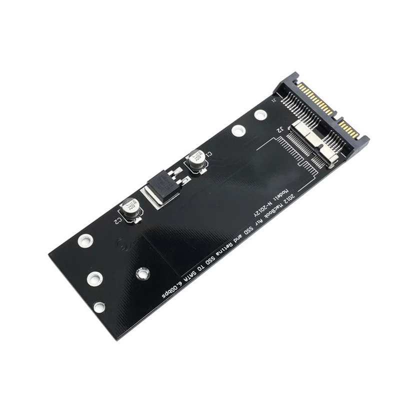 PCBA 17 + 7pin SSD HDD к SATA 22Pin жесткий диск картридж для Macbook Air Pro MD223 MD224 MD231 MD232|Компьютерные