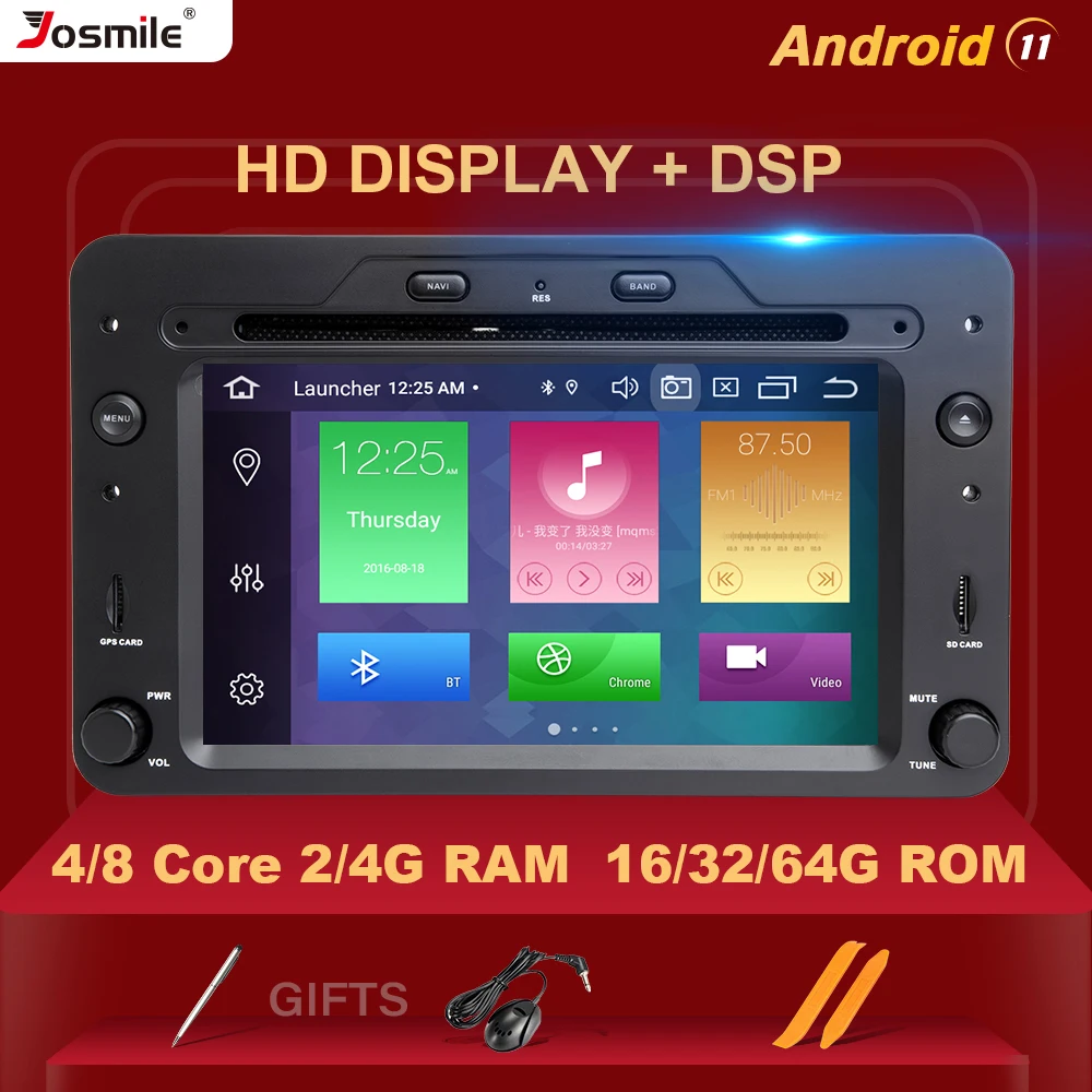 

Автомобильный DVD-проигрыватель, 4 ГБ, 64 ГБ, 2 din, Android 11, для Alfa Romeo 159, автомобиль Brera Spider Sportwagon, радио, GPS-навигация, стерео, аудио