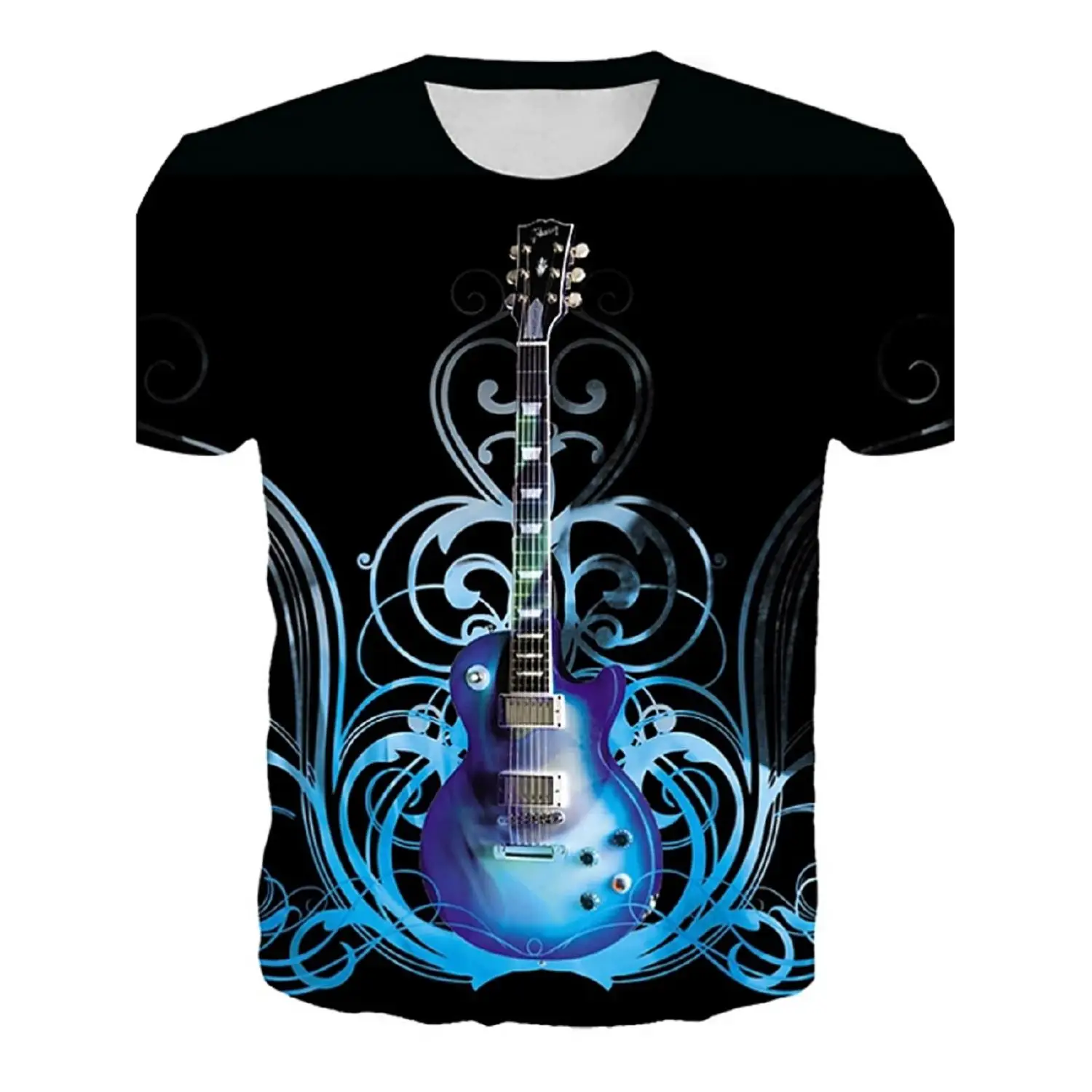 

3D T-Shirt Tees Short-Sleeve Printed Nature Casual Fashion New Men O-Neck Polyester
