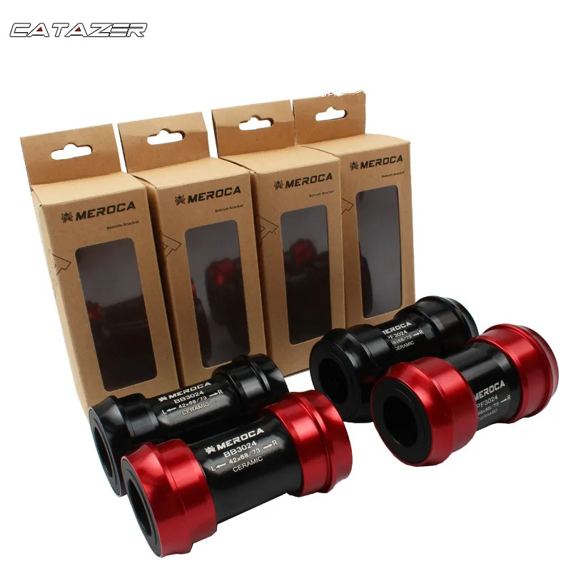 

Шарнирный шатун BB30 PF30 для цепи Shiman 24 мм 22 мм, керамический подшипник, ось, пресс, нижний кронштейн, деталь для велосипеда