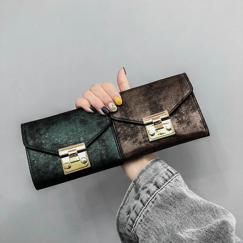 

Wallet Women's Wallet Luxury Wallet Women's Purse Retro Wallet Multi-Card Card Holder Vintage Wallet Coin Purse