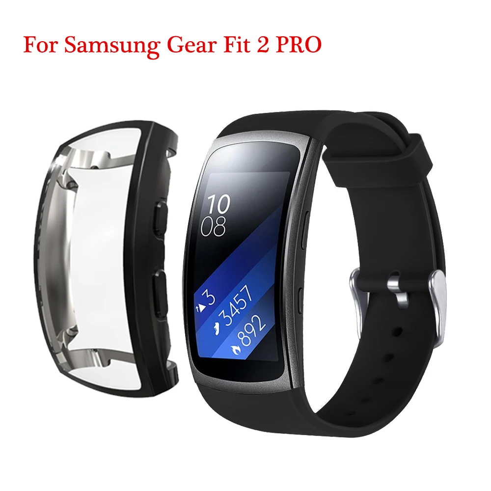 Для samsung gear Fit 2 PRO Band Bracelet TPU чехол для samsung Band Fit 2 SM-R360 Защитная крышка gear fit 2 защитный чехол