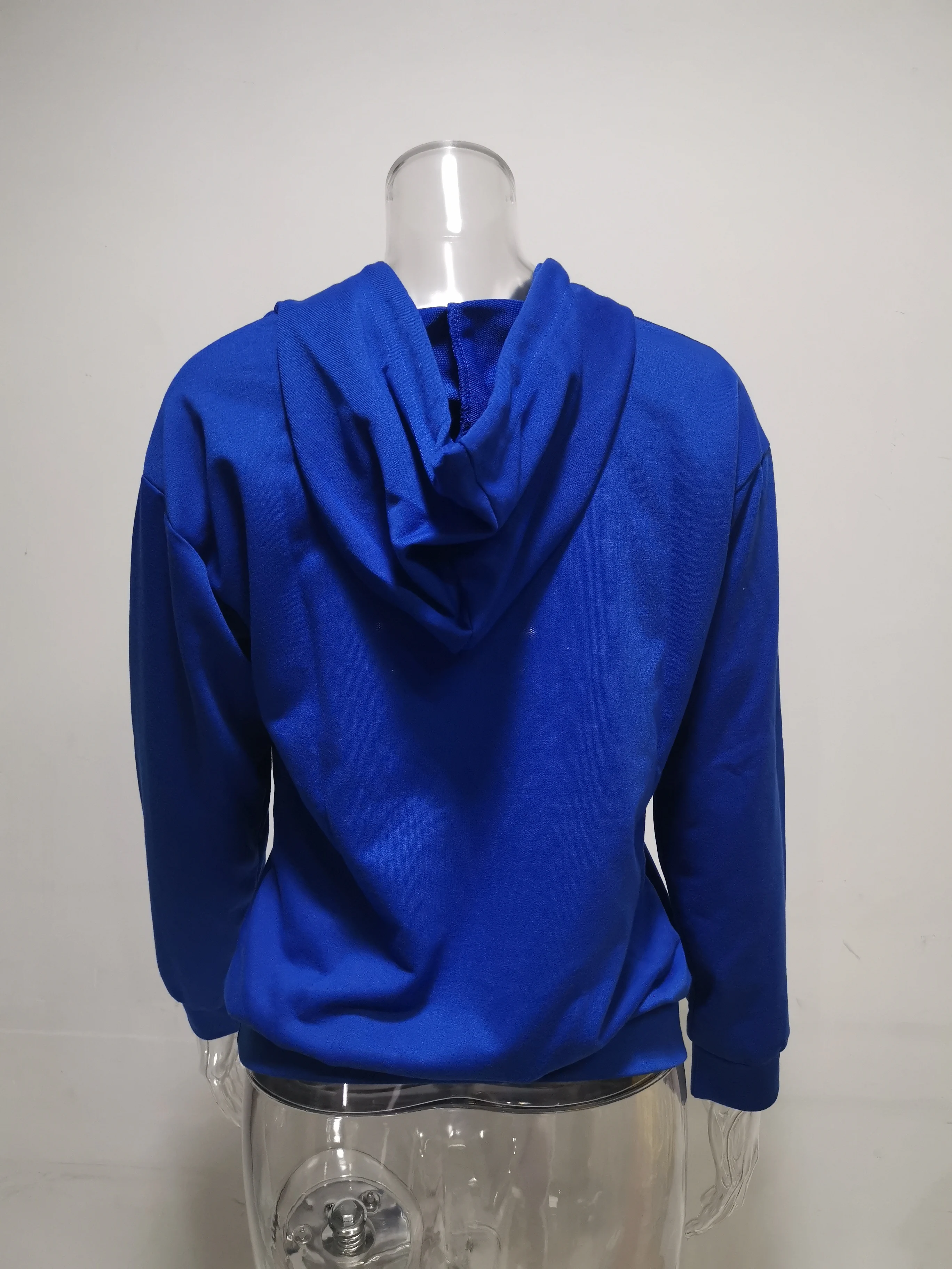 

Women Hooded Sweatshirt Autumn Winter velvet Pullover Lips Print Casual Loose Fleece Long Sleeve Hoodies Femme Warm Streetwear