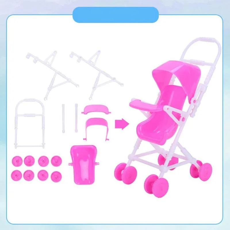 

98pcs/set Doll Accessories Mix Shoes Headset Glasses House Gifts Holiday Handmade Birthday Toys Doll For Kids Play Girls Ga N7W1