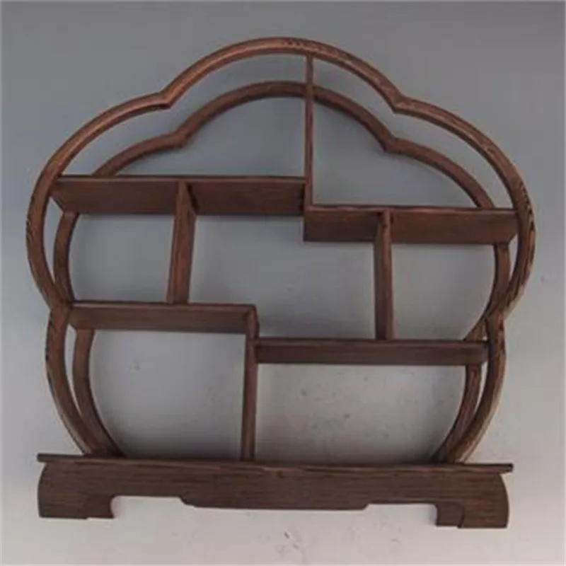 Красивая деревянная подставка/полка для NETSUKE/табачных бутылок или сувениров