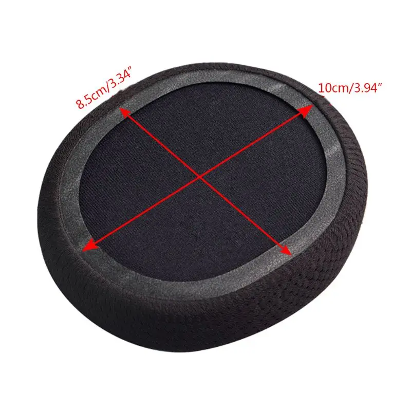 

1Pair Replacement Sheepskin Leather Earpads Splicing Mesh Cloth Ear Cushion Cover for SteelSeries Arctis 3 5 7 Pro Headphones