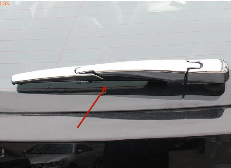 

Высококачественная хромированная задняя крышка стеклоочистителя из АБС-пластика для Peugeot 5008 2017-2019, декоративная крышка, Стайлинг автомобил...